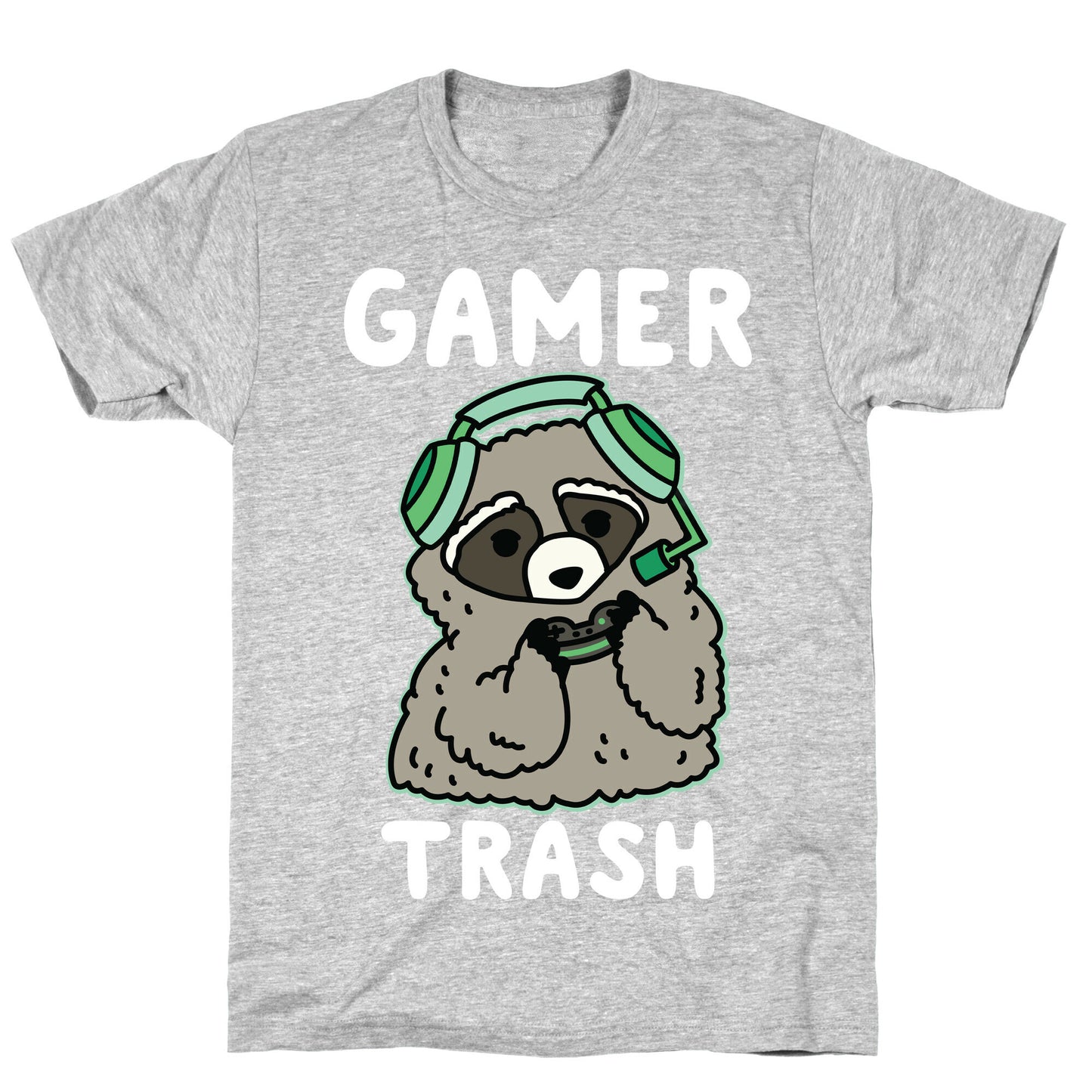 Gamer Trash Raccoon T-Shirt