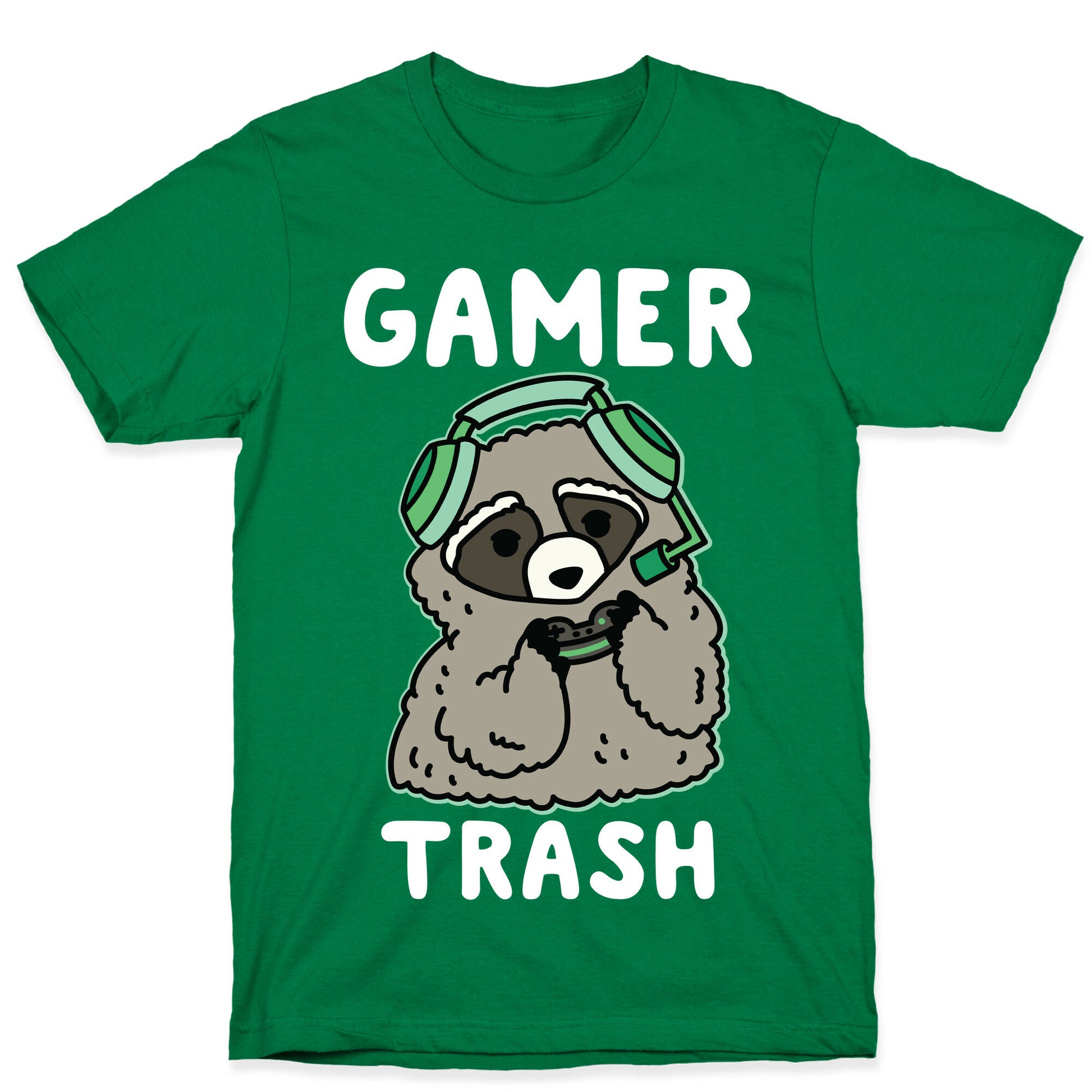 Gamer Trash Raccoon T-Shirt