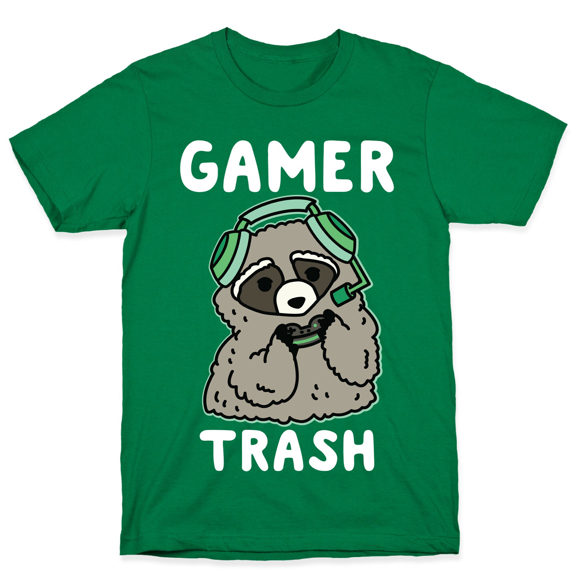 Gamer Trash Raccoon T-Shirt