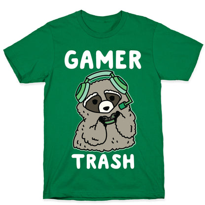 Gamer Trash Raccoon T-Shirt