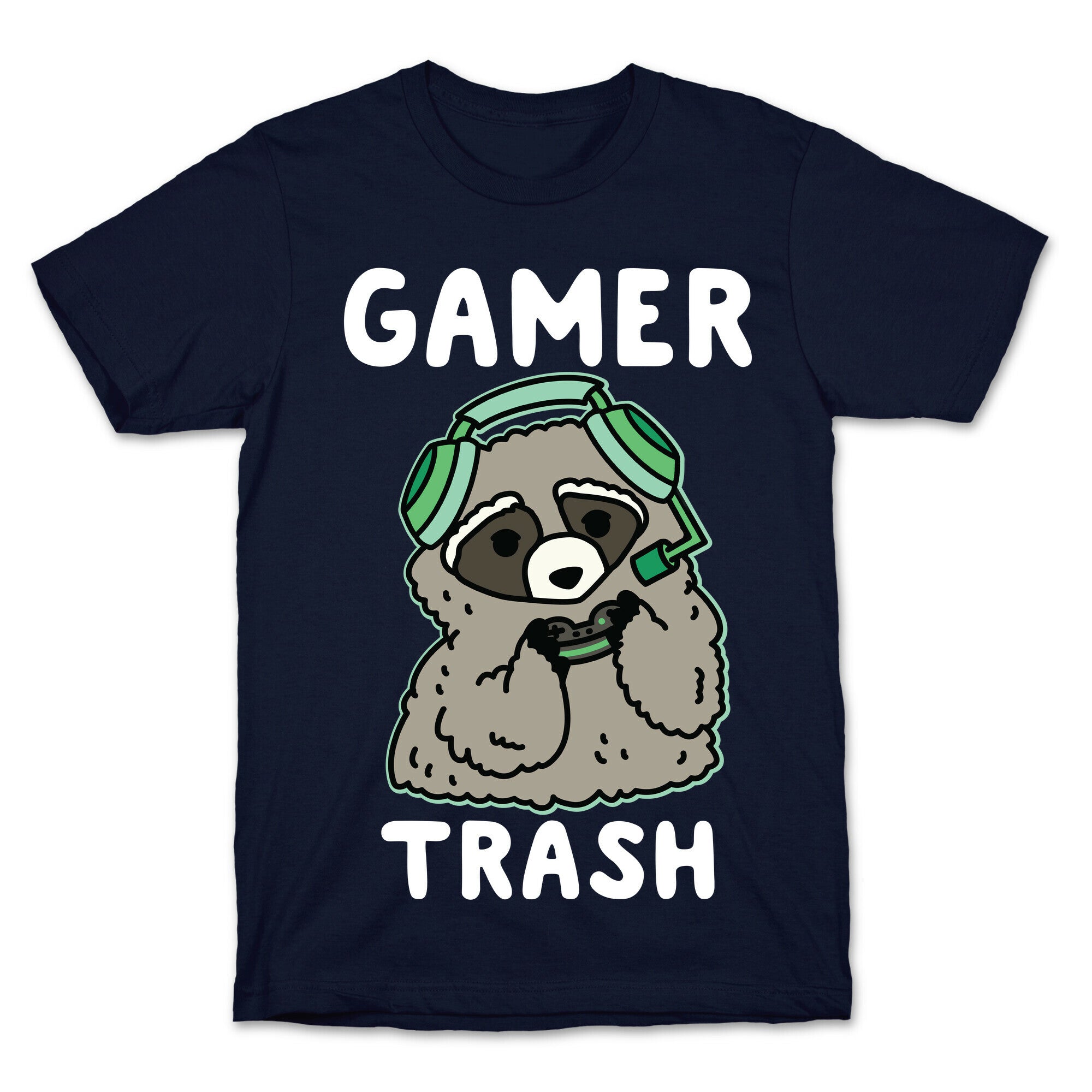 Gamer Trash Raccoon T-Shirt
