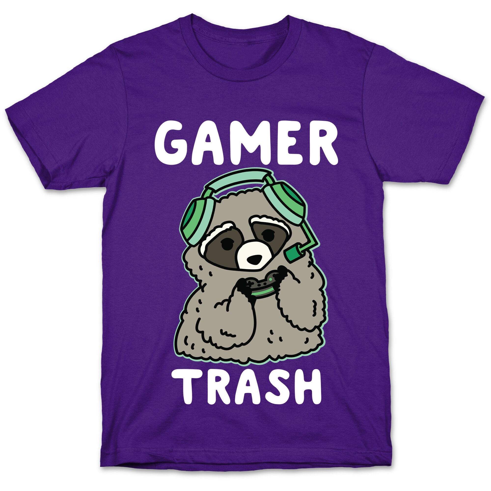 Gamer Trash Raccoon T-Shirt