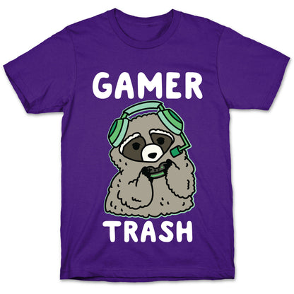Gamer Trash Raccoon T-Shirt