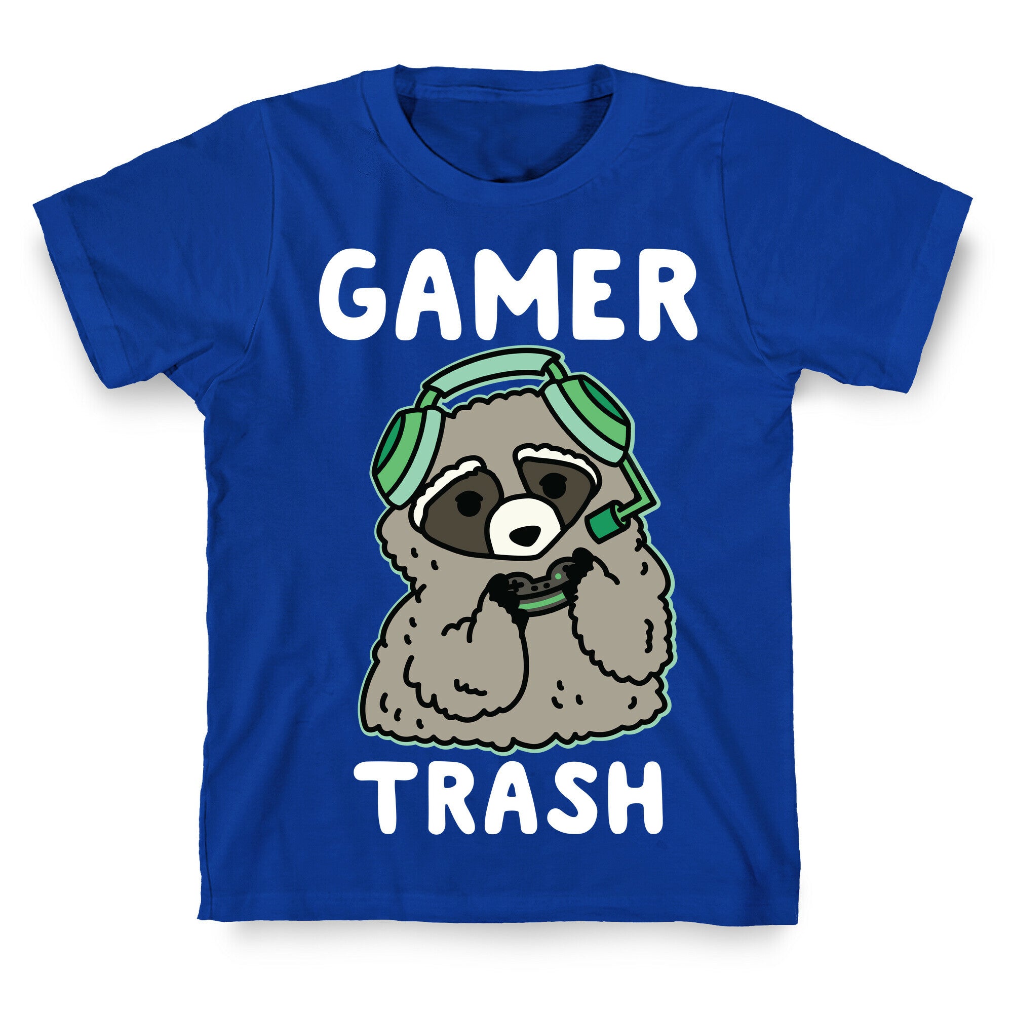 Gamer Trash Raccoon T-Shirt