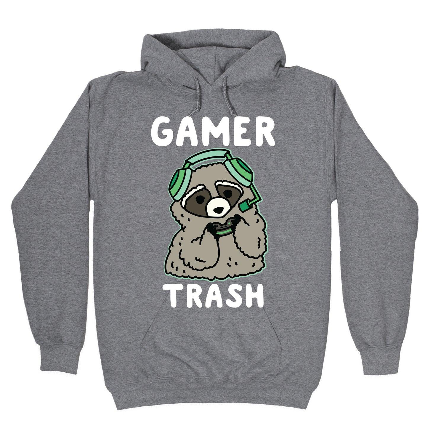 Gamer Trash Raccoon Hoodie