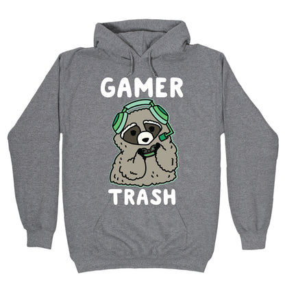Gamer Trash Raccoon Hoodie