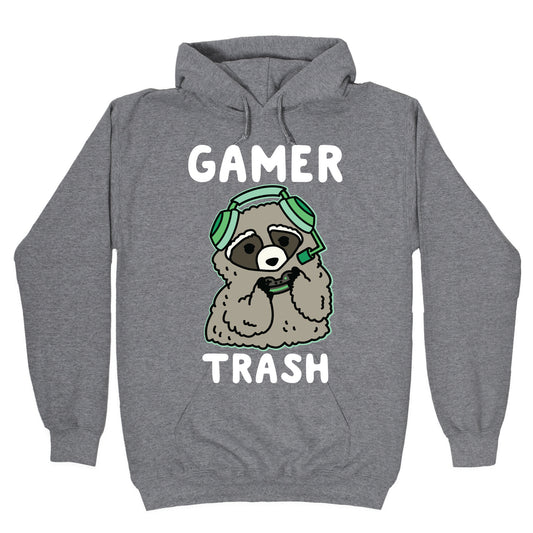 Gamer Trash Raccoon Hoodie
