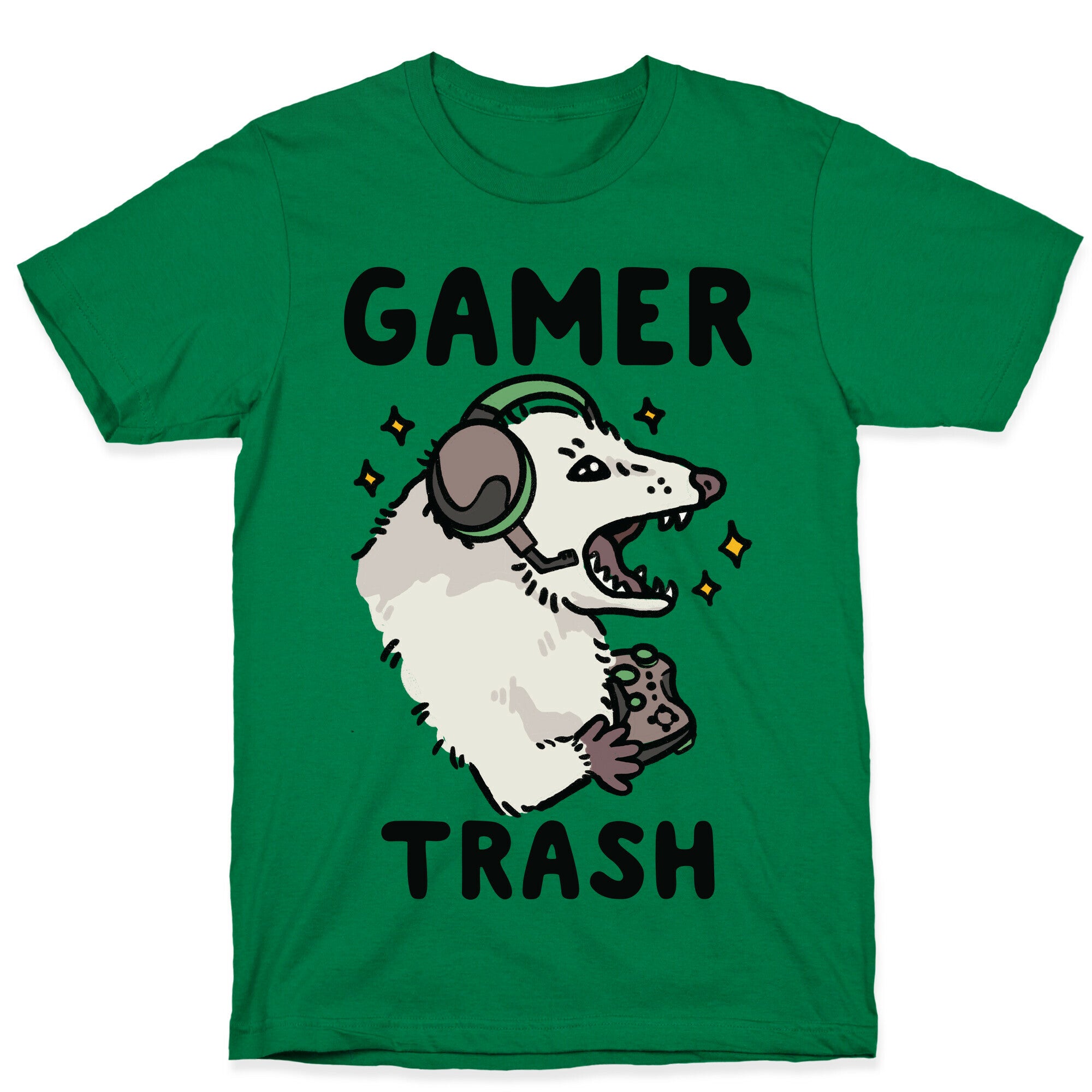 Gamer Trash Opossum T-Shirt