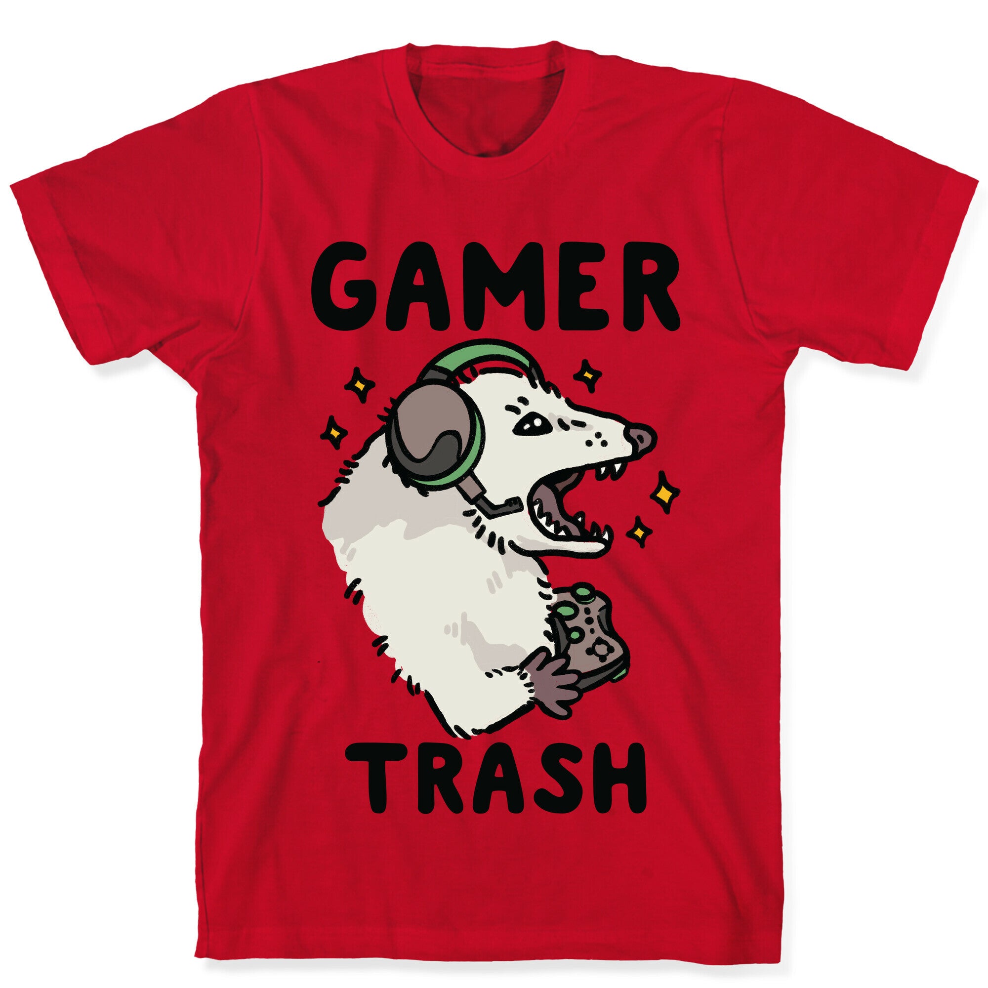 Gamer Trash Opossum T-Shirt