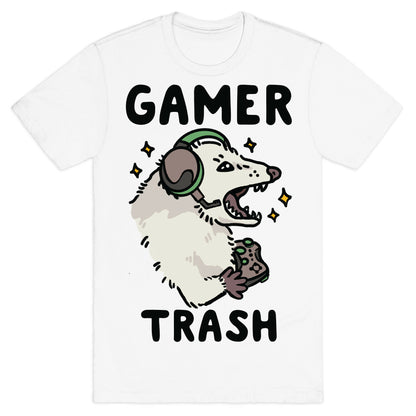 Gamer Trash Opossum T-Shirt