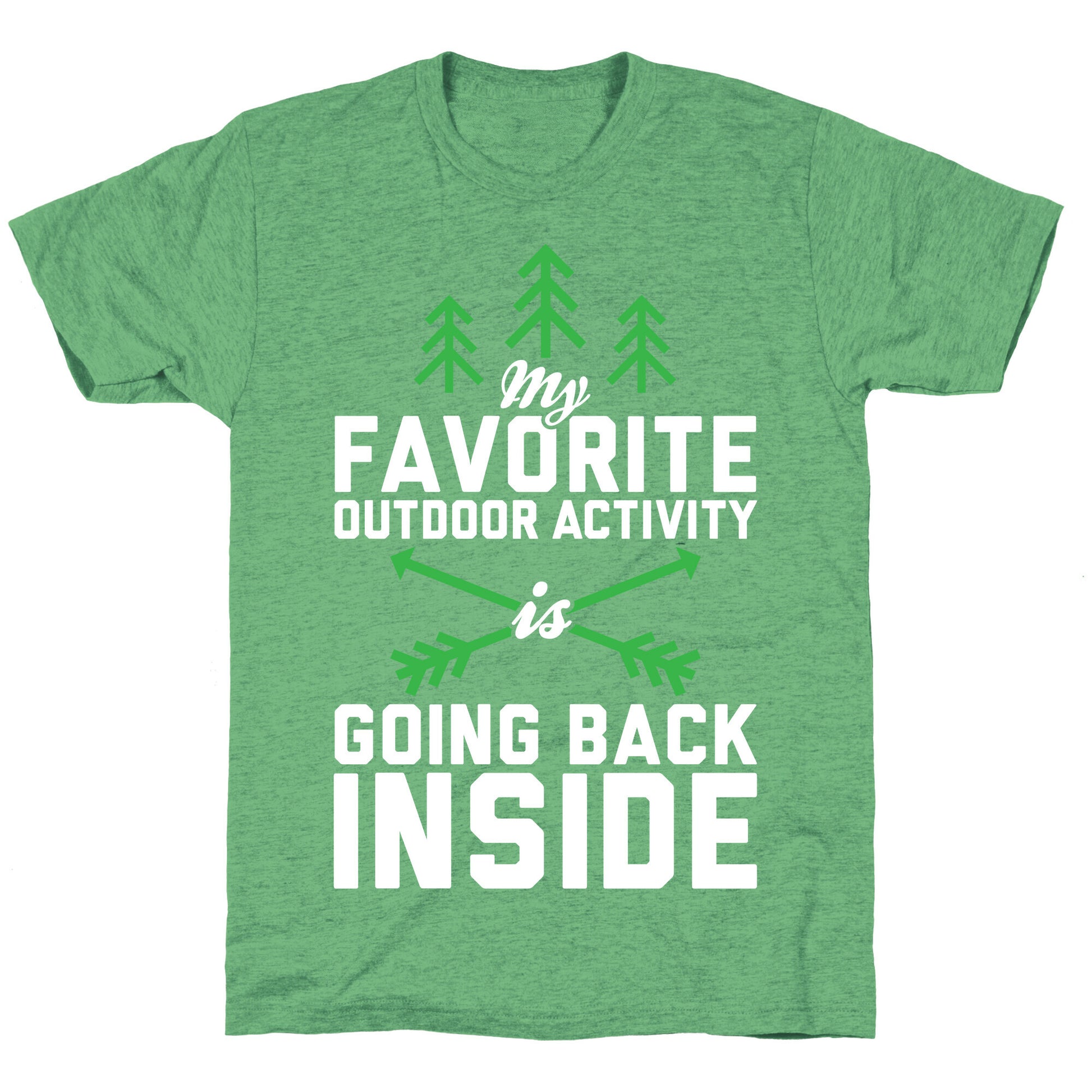 Outdoor Activity Unisex Triblend Tee