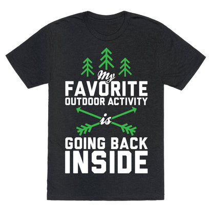 Outdoor Activity Unisex Triblend Tee