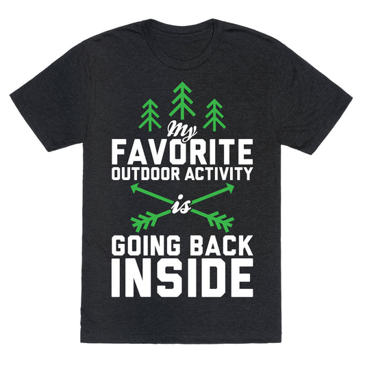 Outdoor Activity Unisex Triblend Tee