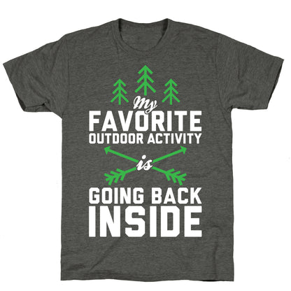 Outdoor Activity Unisex Triblend Tee