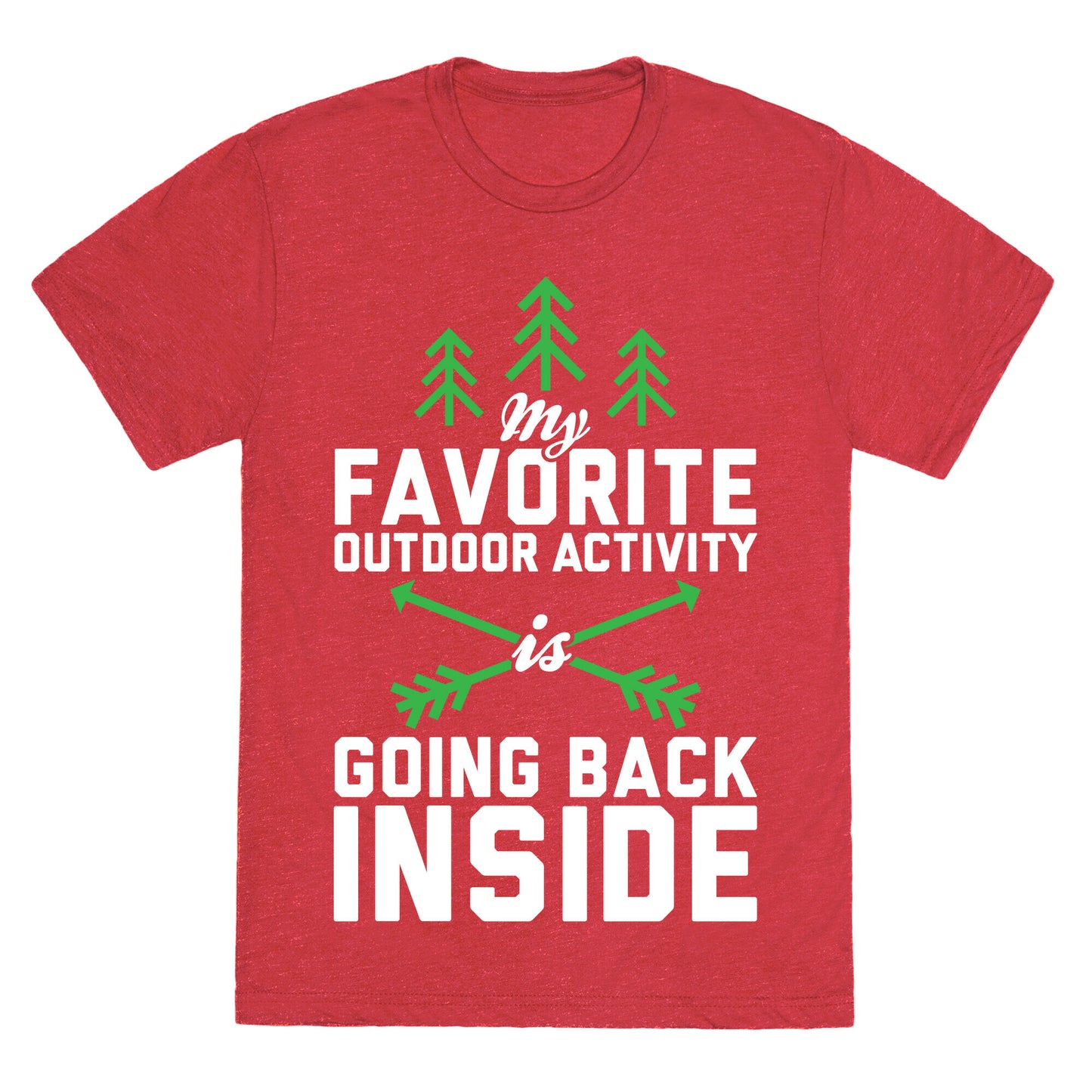Outdoor Activity Unisex Triblend Tee