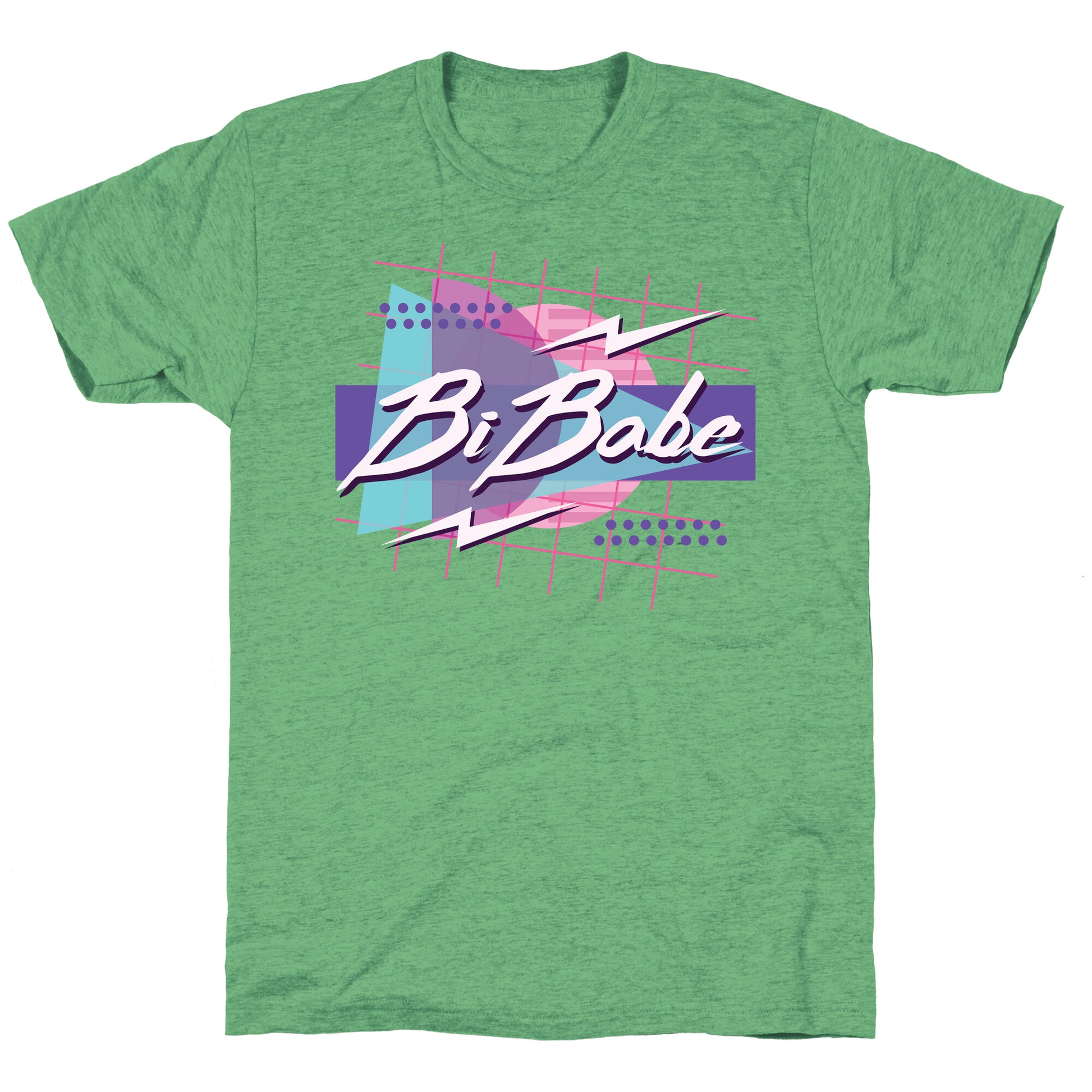 Bi Babe 80s Retro  Unisex Triblend Tee