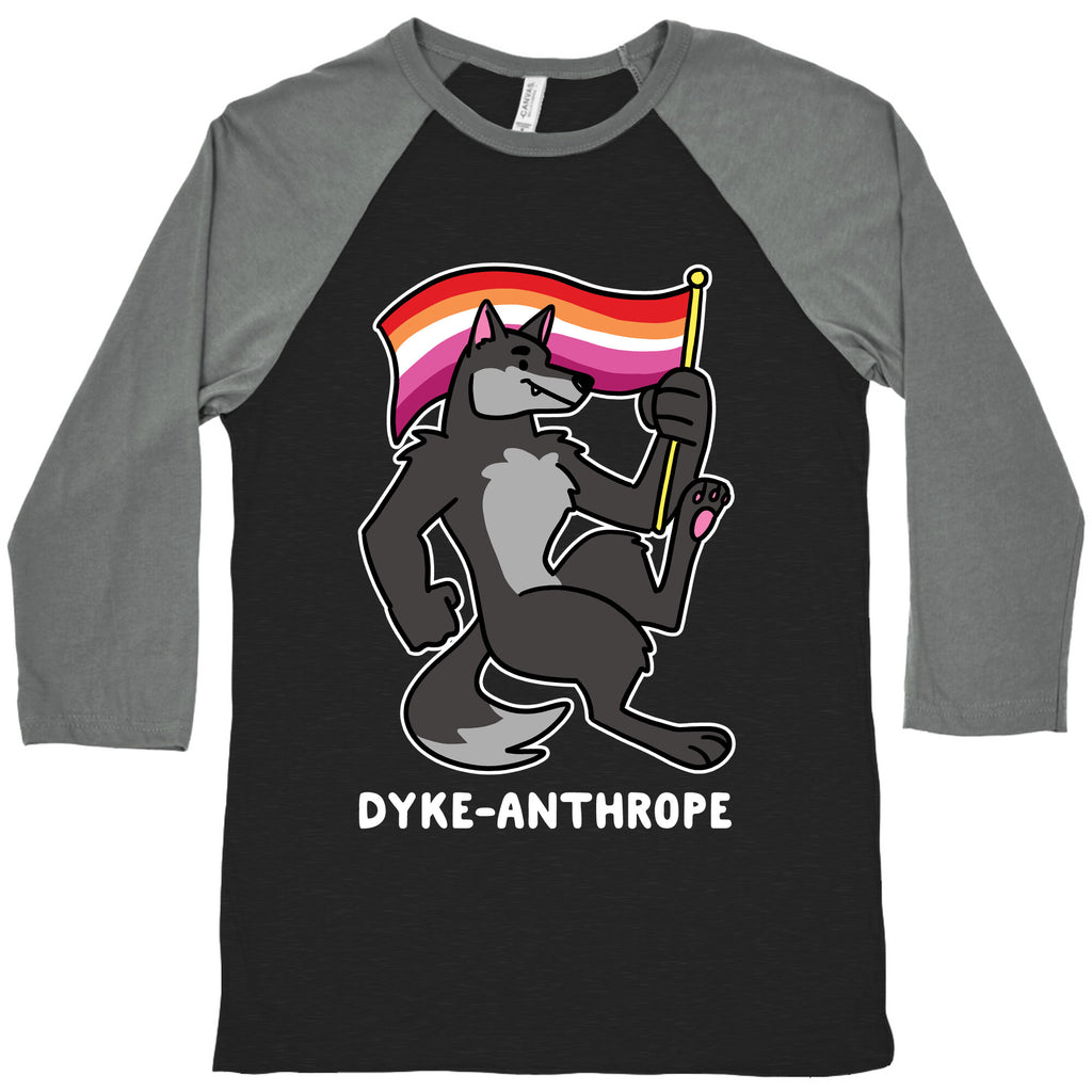 Dyke-anthrope Baseball Tee