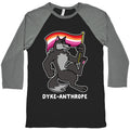 Dyke-anthrope Baseball Tee