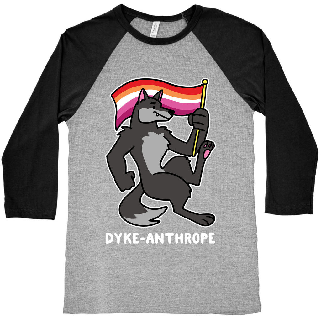 Dyke-anthrope Baseball Tee