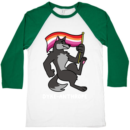 Dyke-anthrope Baseball Tee