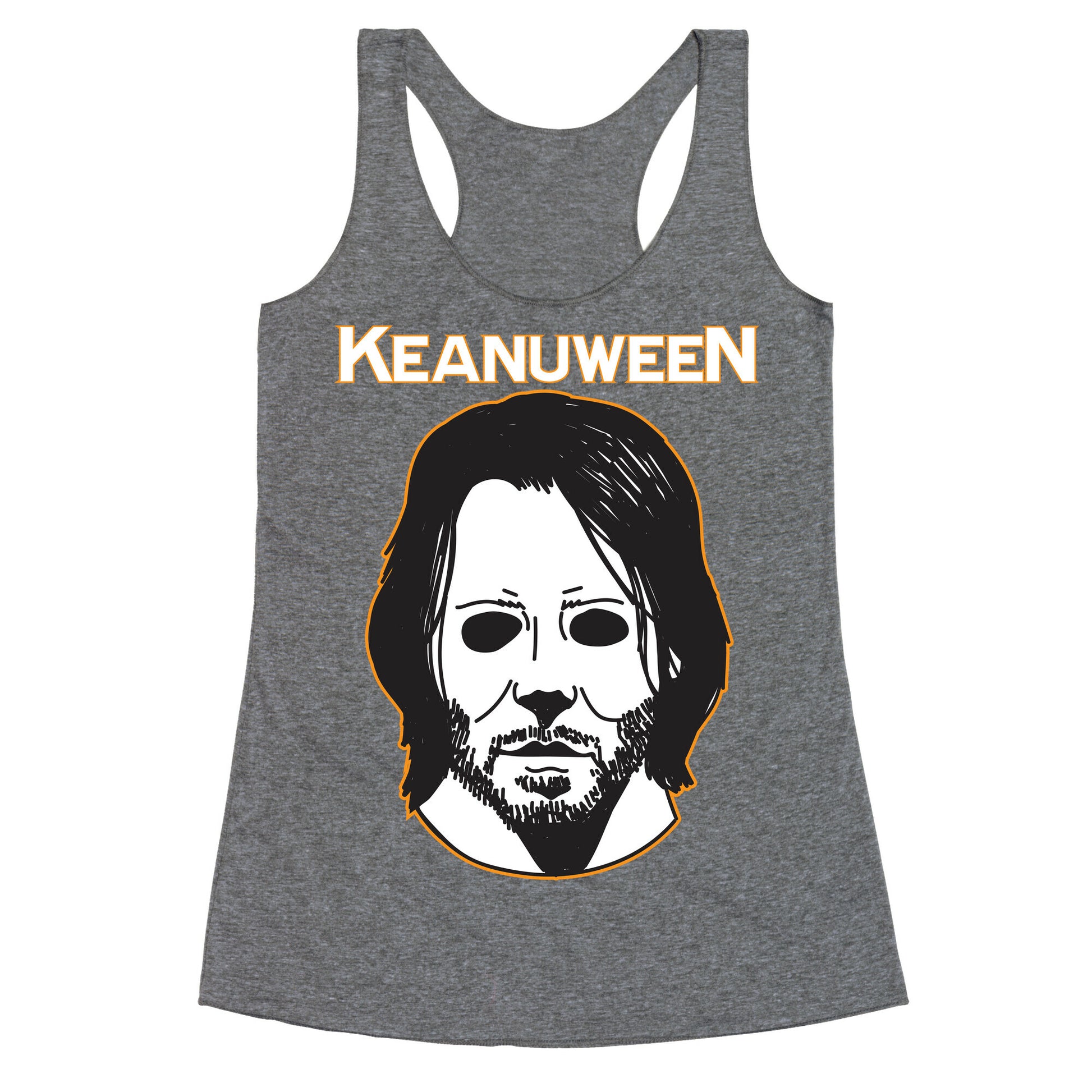Keanuween - Keanu Halloween Racerback Tank