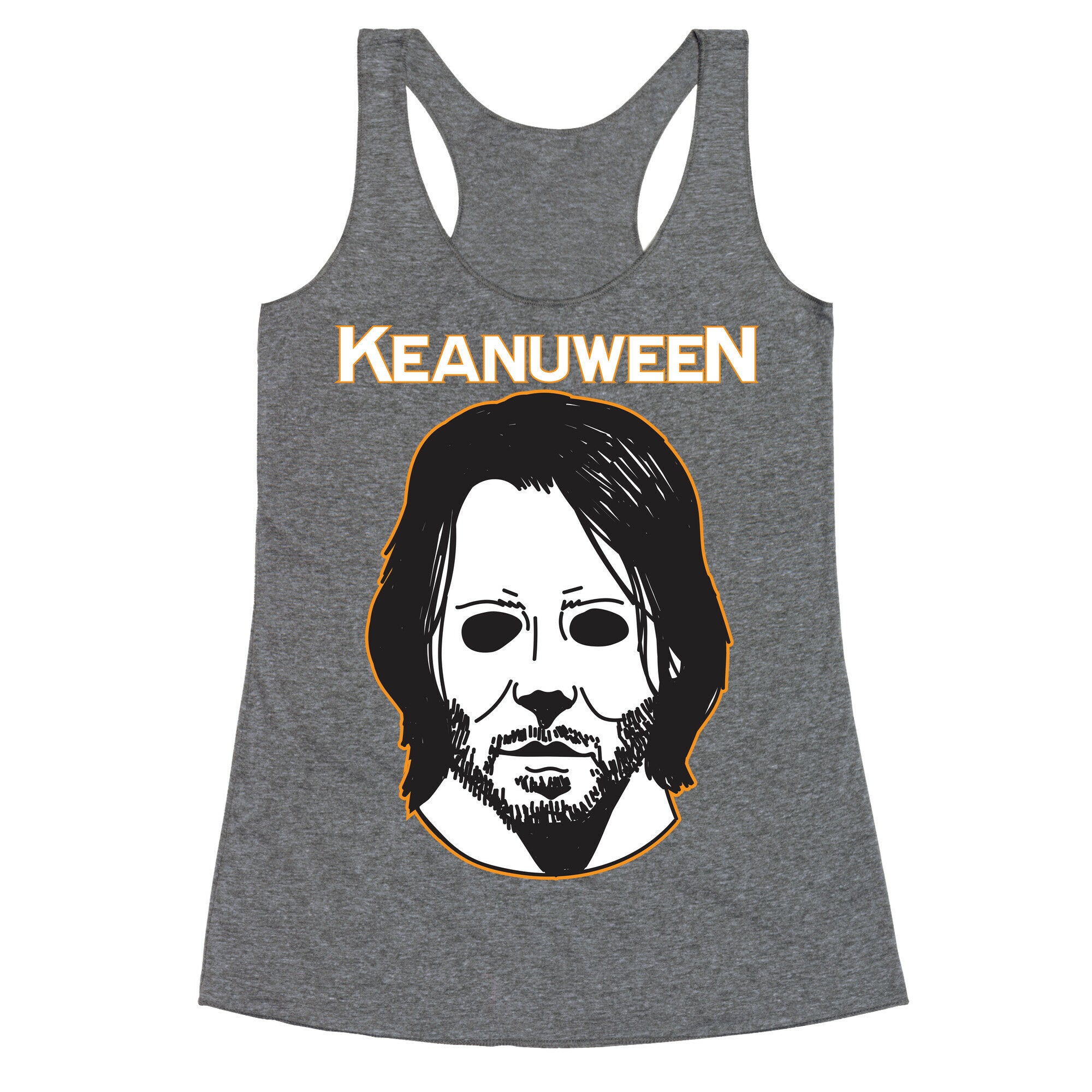 Keanuween - Keanu Halloween Racerback Tank