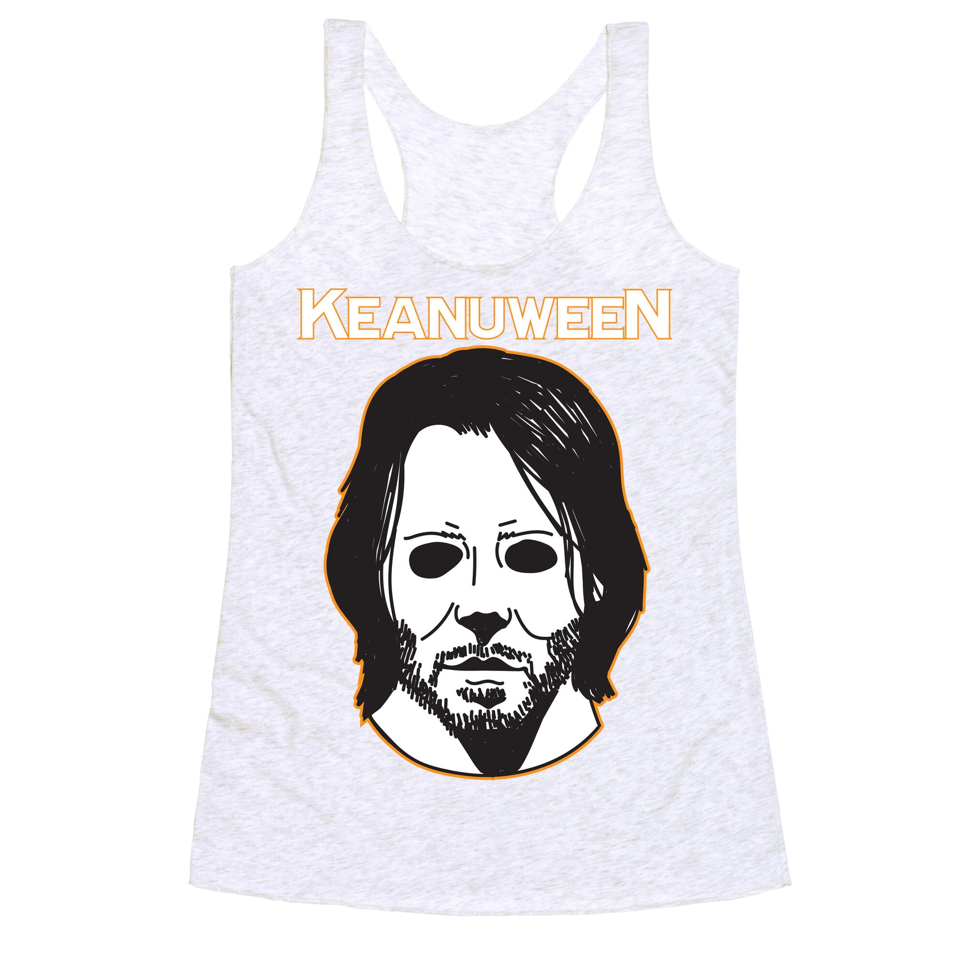 Keanuween - Keanu Halloween Racerback Tank