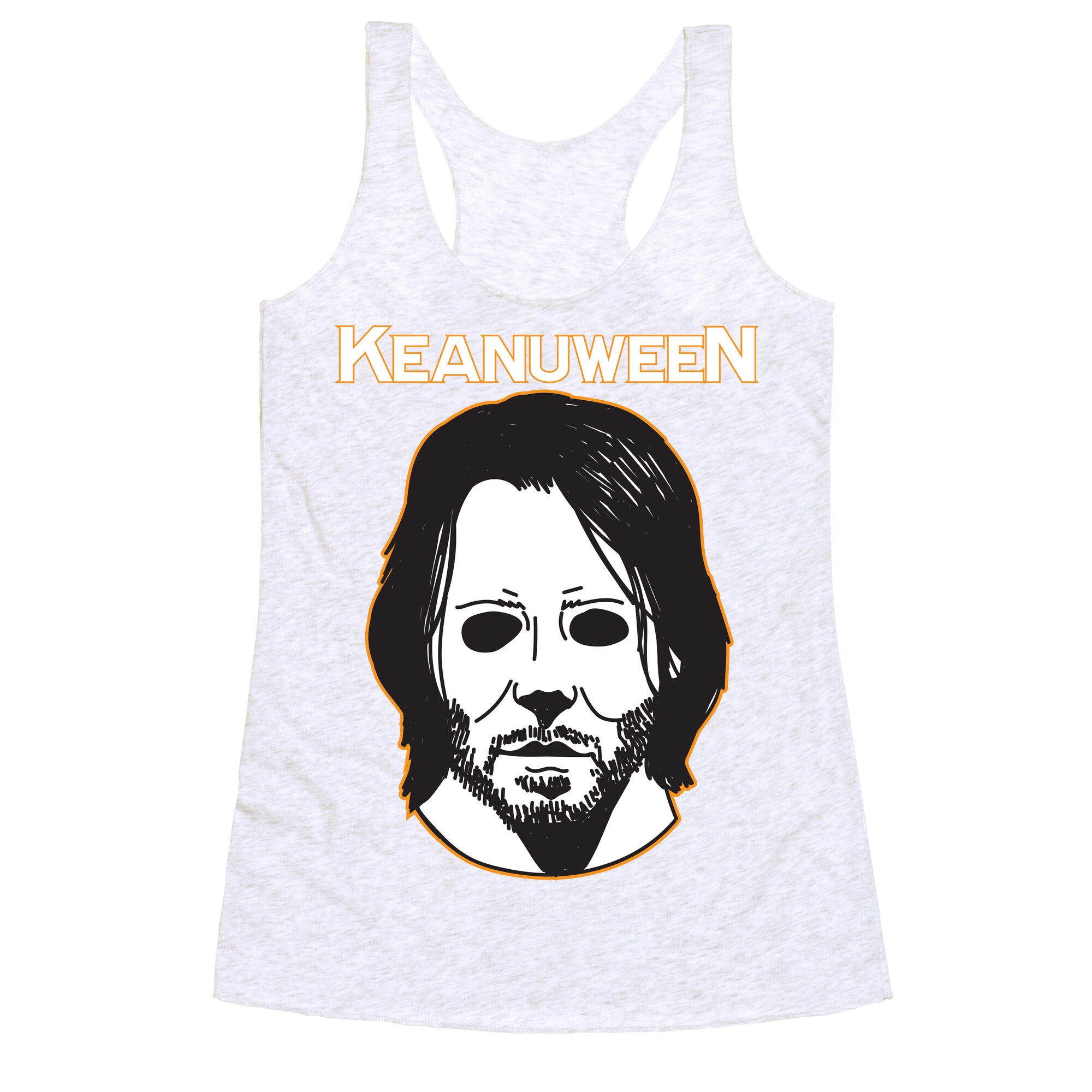 Keanuween - Keanu Halloween Racerback Tank
