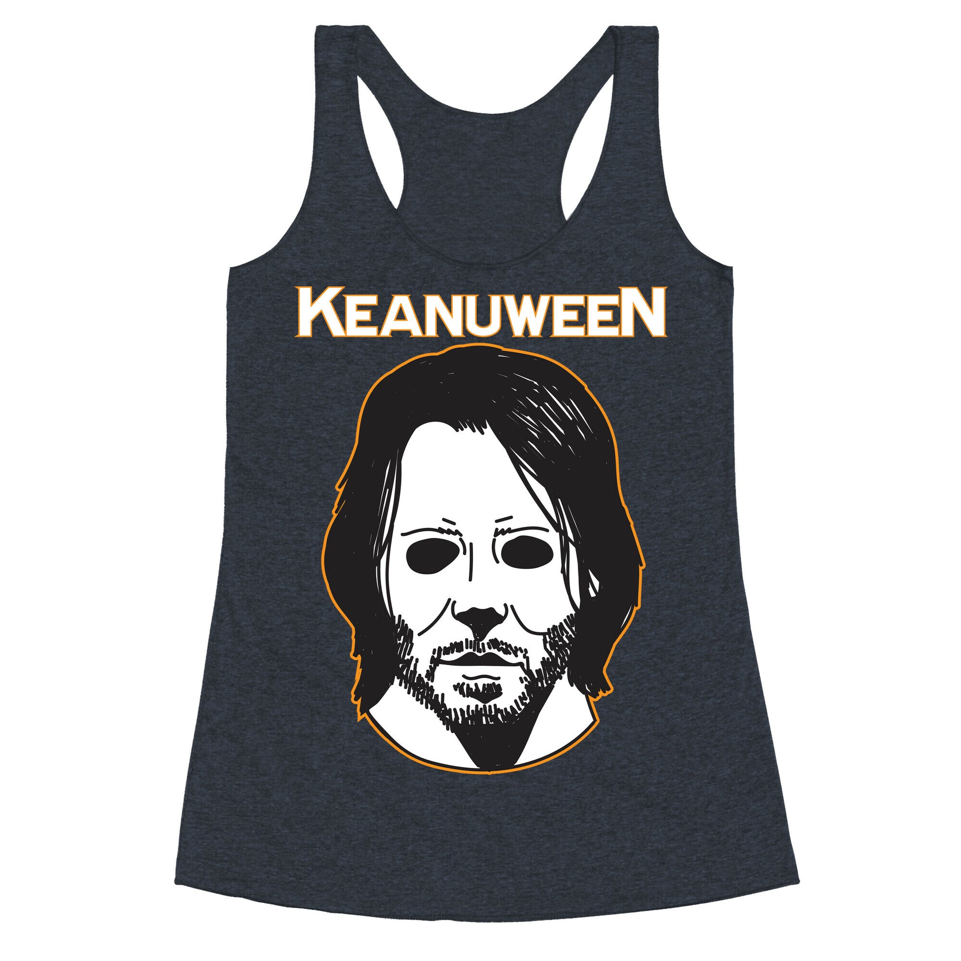 Keanuween - Keanu Halloween Racerback Tank