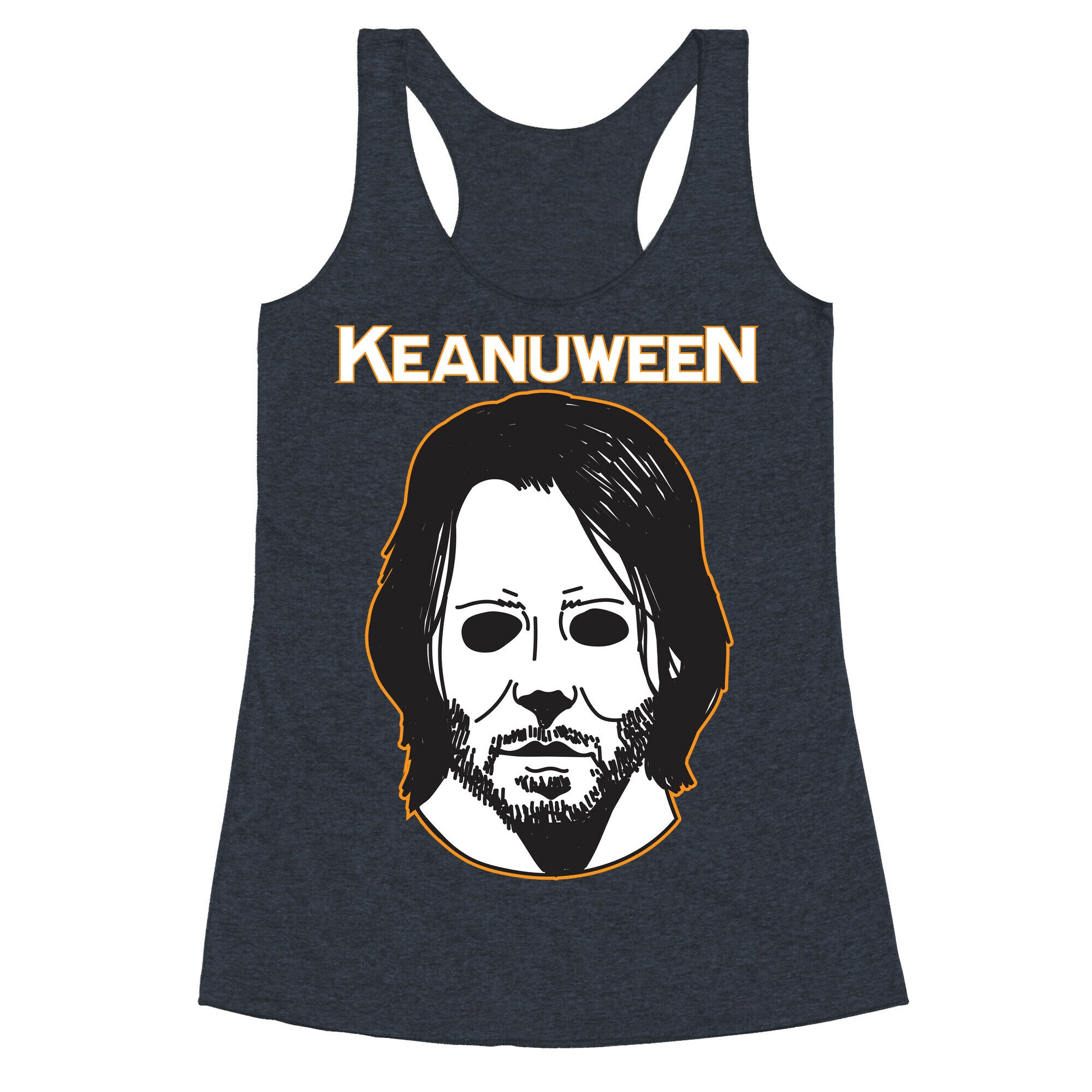 Keanuween - Keanu Halloween Racerback Tank