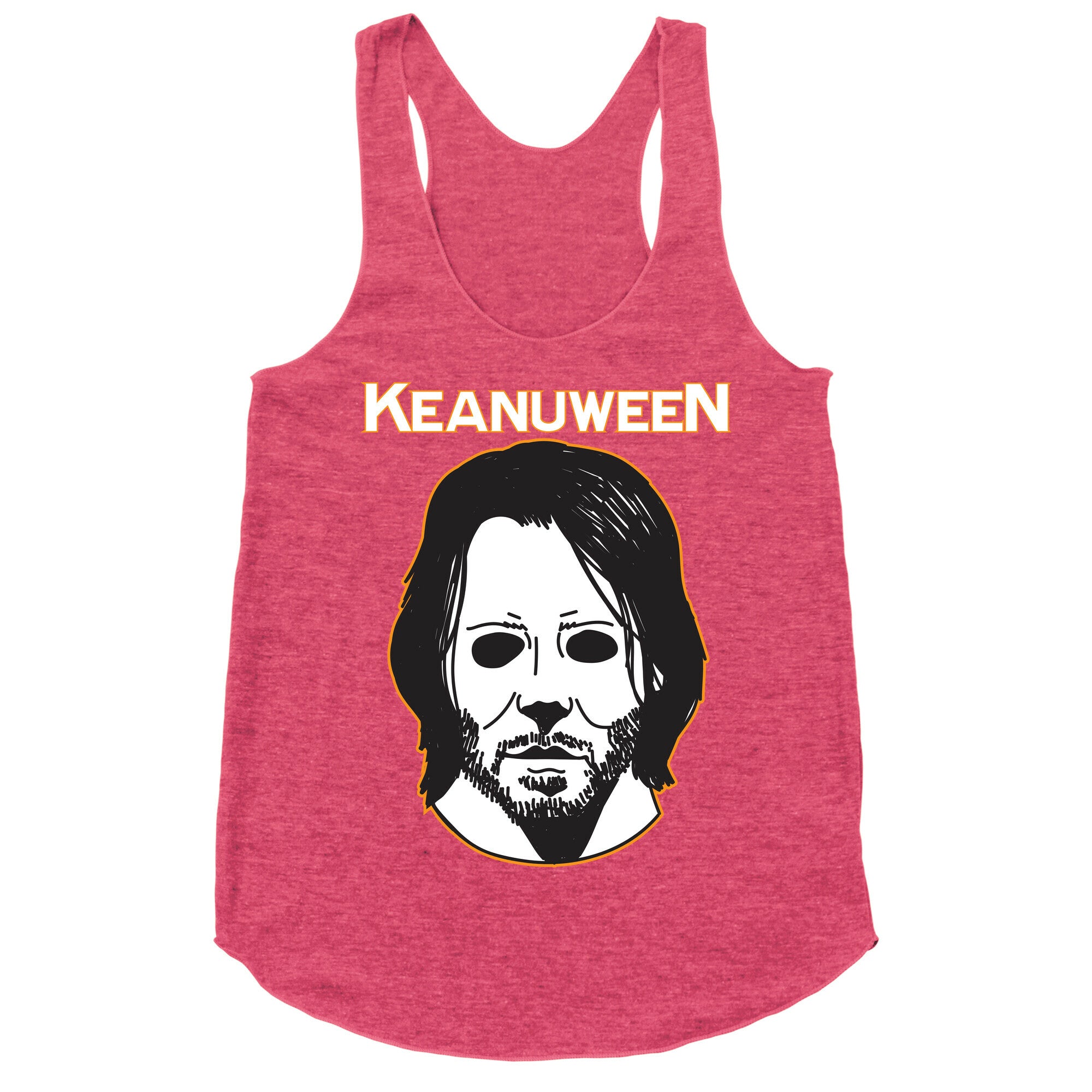 Keanuween - Keanu Halloween Racerback Tank
