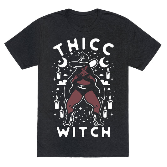 Thicc Witch Unisex Triblend Tee