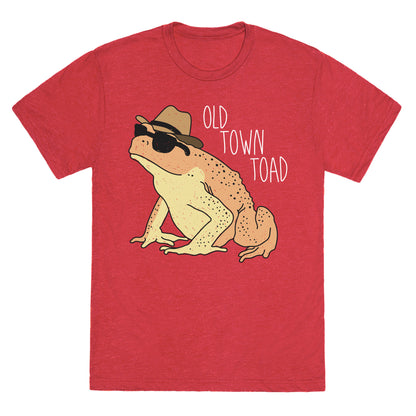 Old Town Toad Unisex Triblend Tee