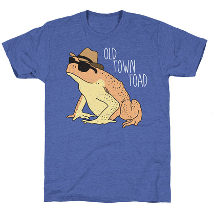 Old Town Toad Unisex Triblend Tee