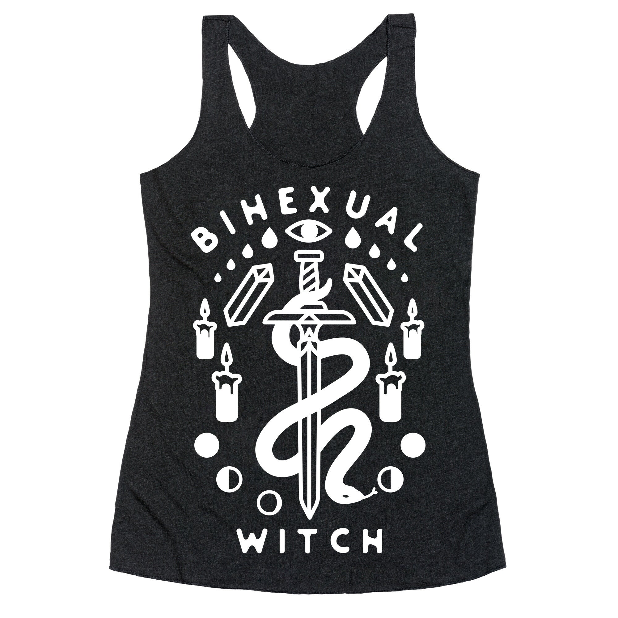 Bihexual Witch Racerback Tank