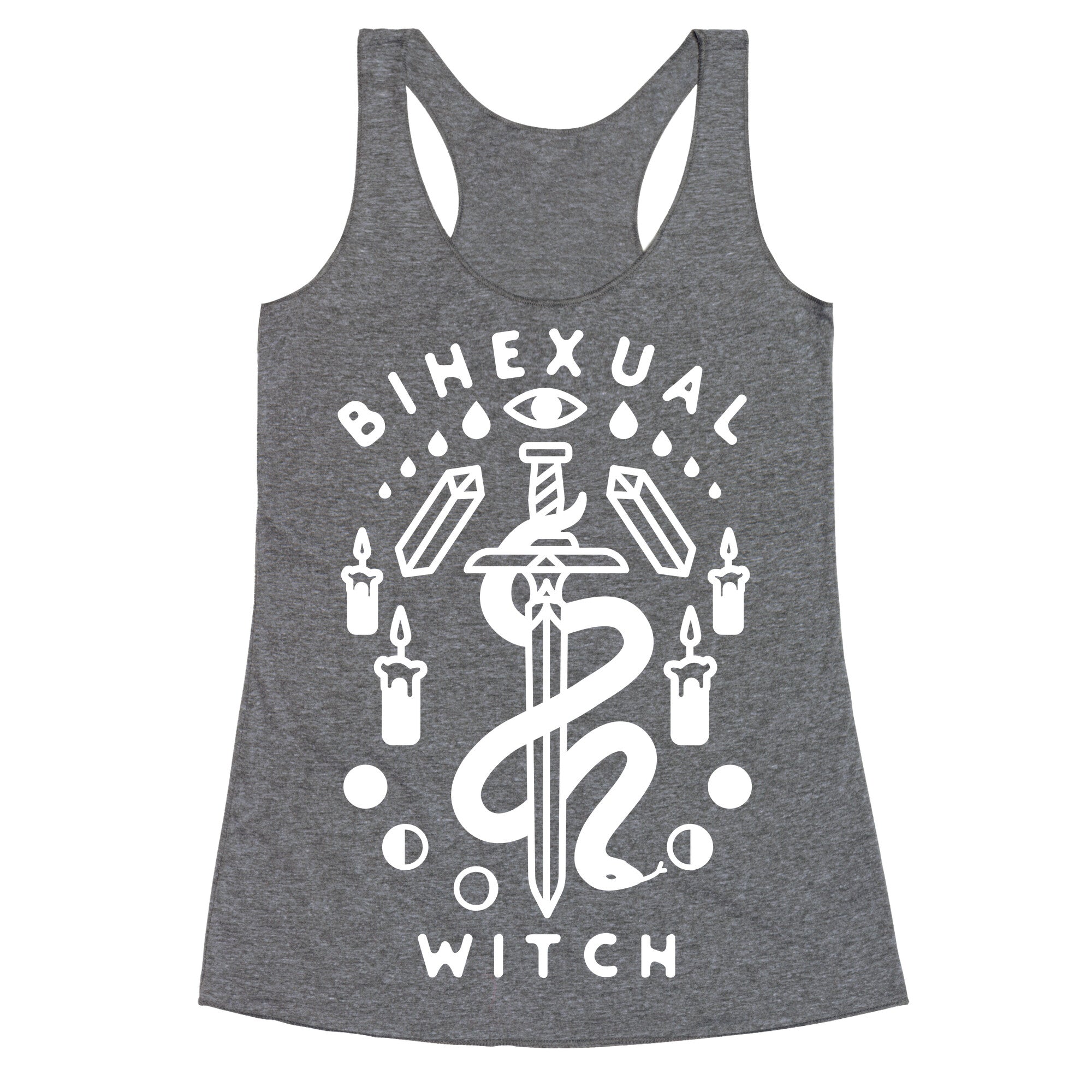 Bihexual Witch Racerback Tank