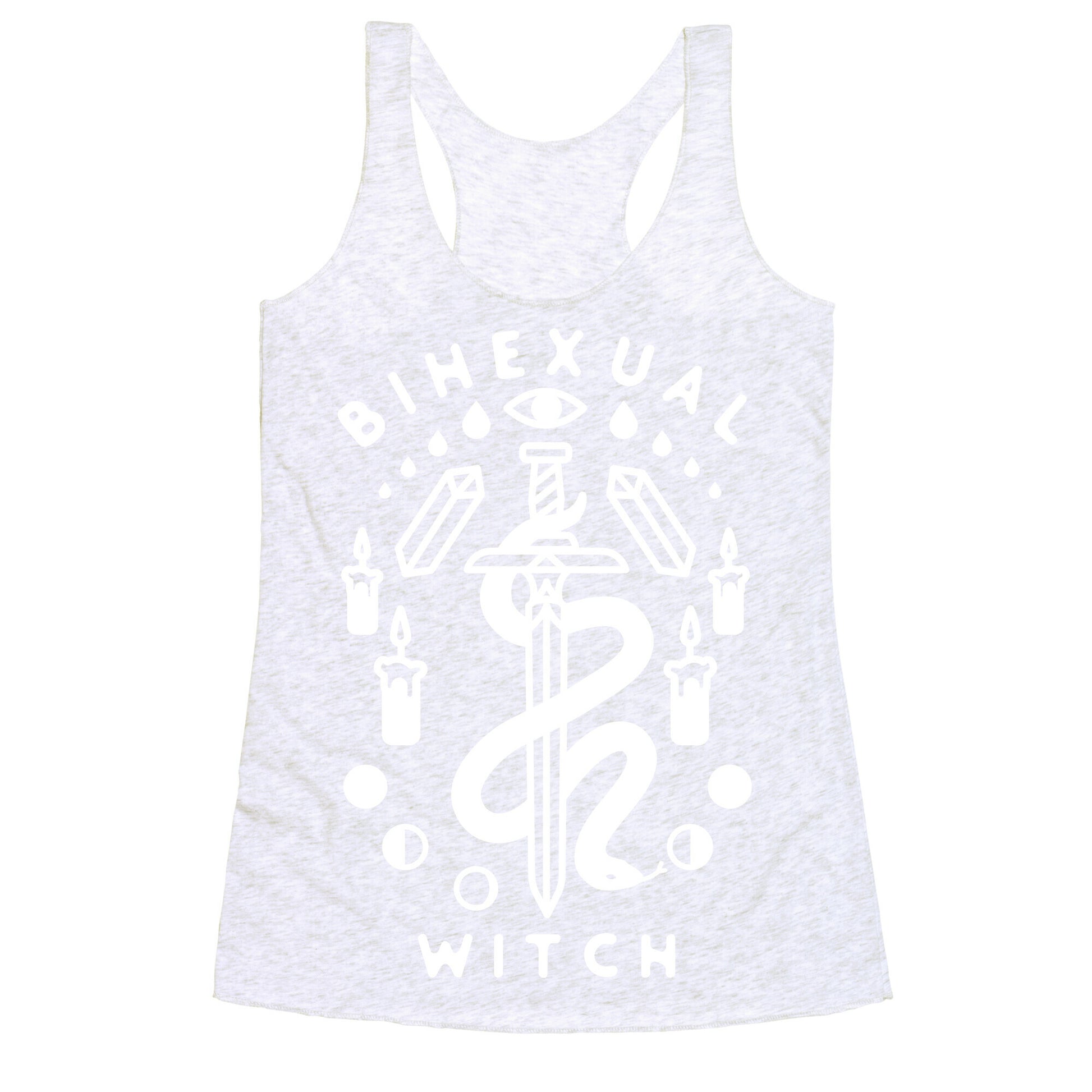 Bihexual Witch Racerback Tank