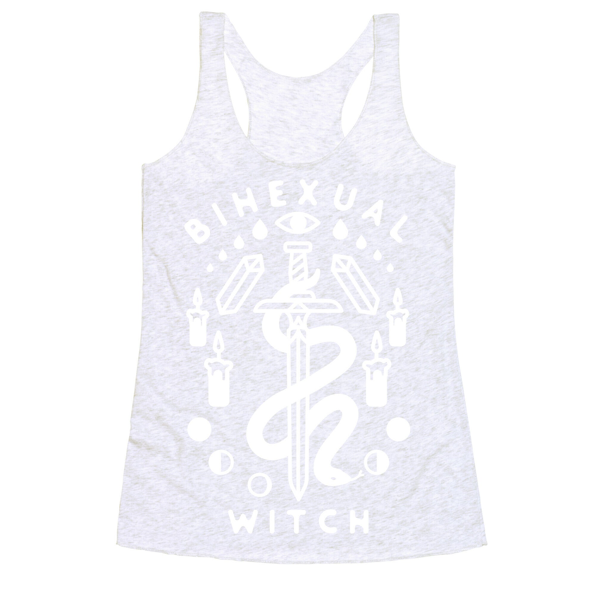 Bihexual Witch Racerback Tank