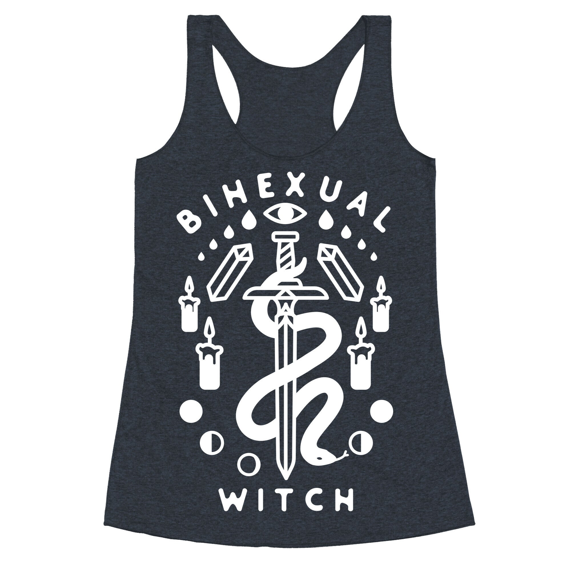 Bihexual Witch Racerback Tank