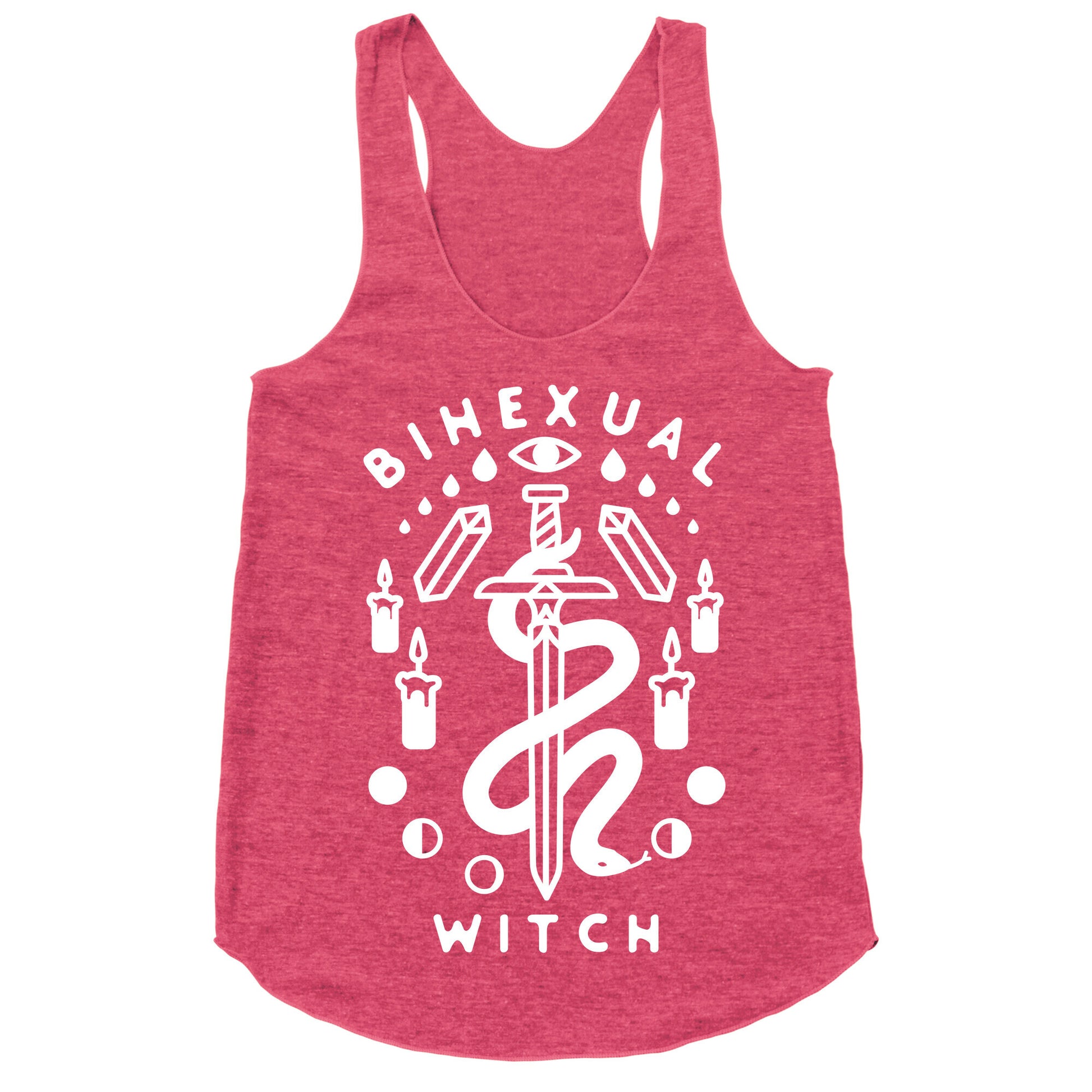 Bihexual Witch Racerback Tank