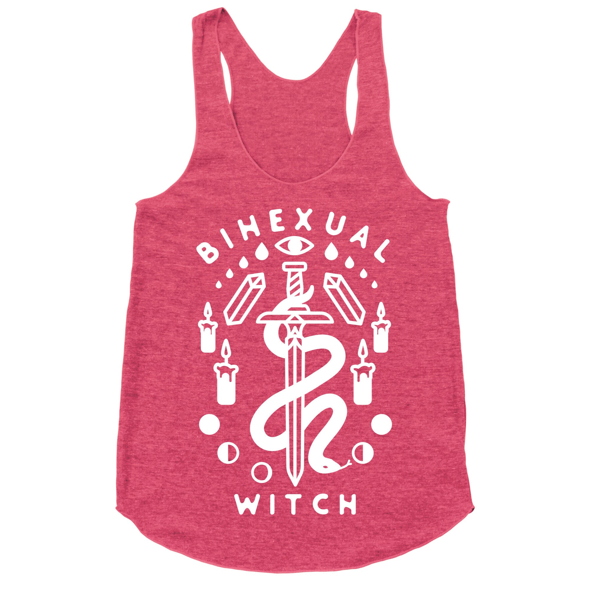 Bihexual Witch Racerback Tank