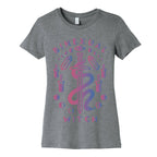Bihexual Witch Bisexual Pride Colors Women's Cotton Tee