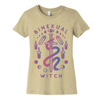 Bihexual Witch Bisexual Pride Colors Women's Cotton Tee