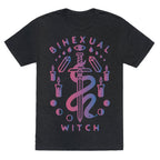 Bihexual Witch Bisexual Pride Colors Unisex Triblend Tee
