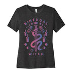 Bihexual Witch Bisexual Pride Colors Women's Cotton Tee
