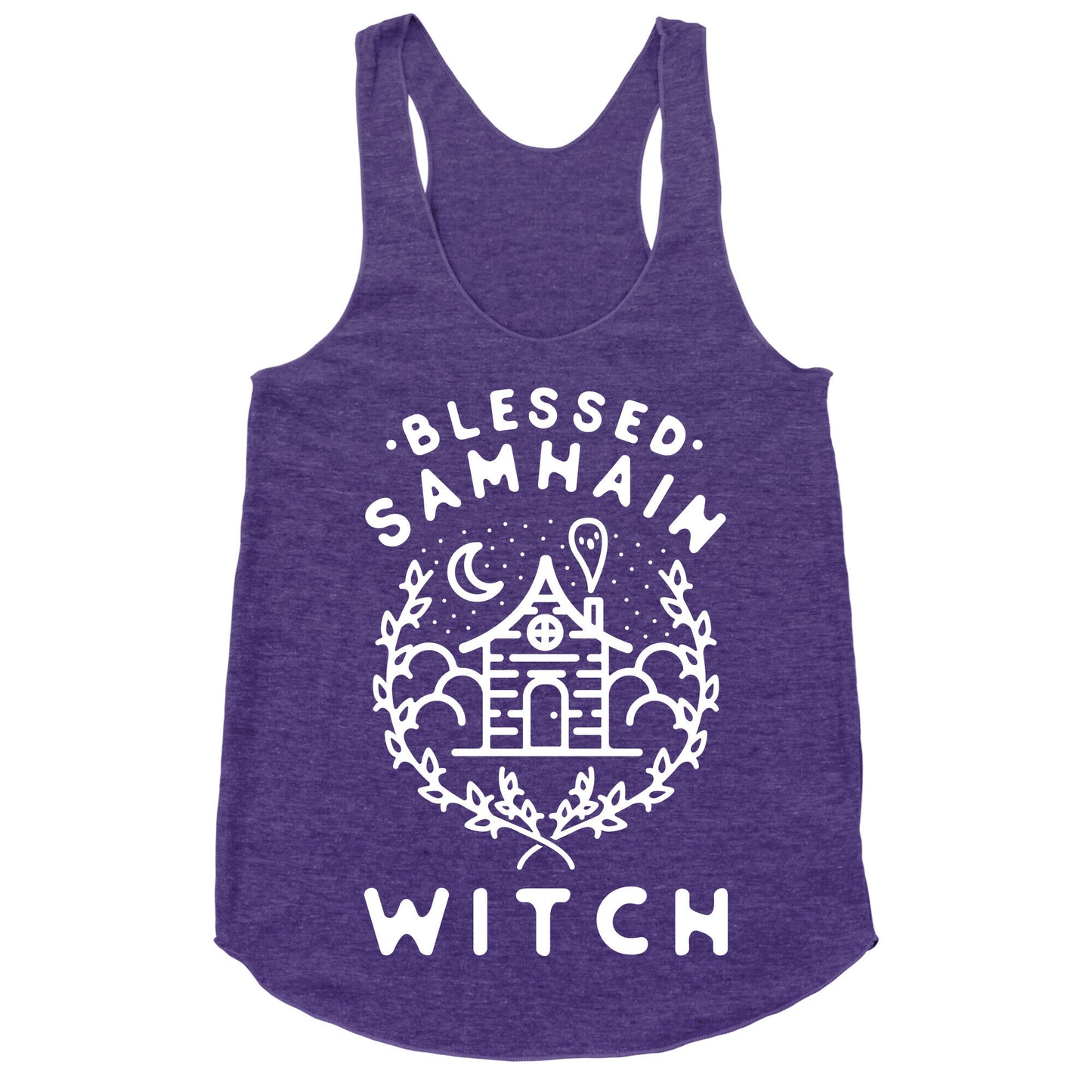 Blessed Samhain Witches Racerback Tank