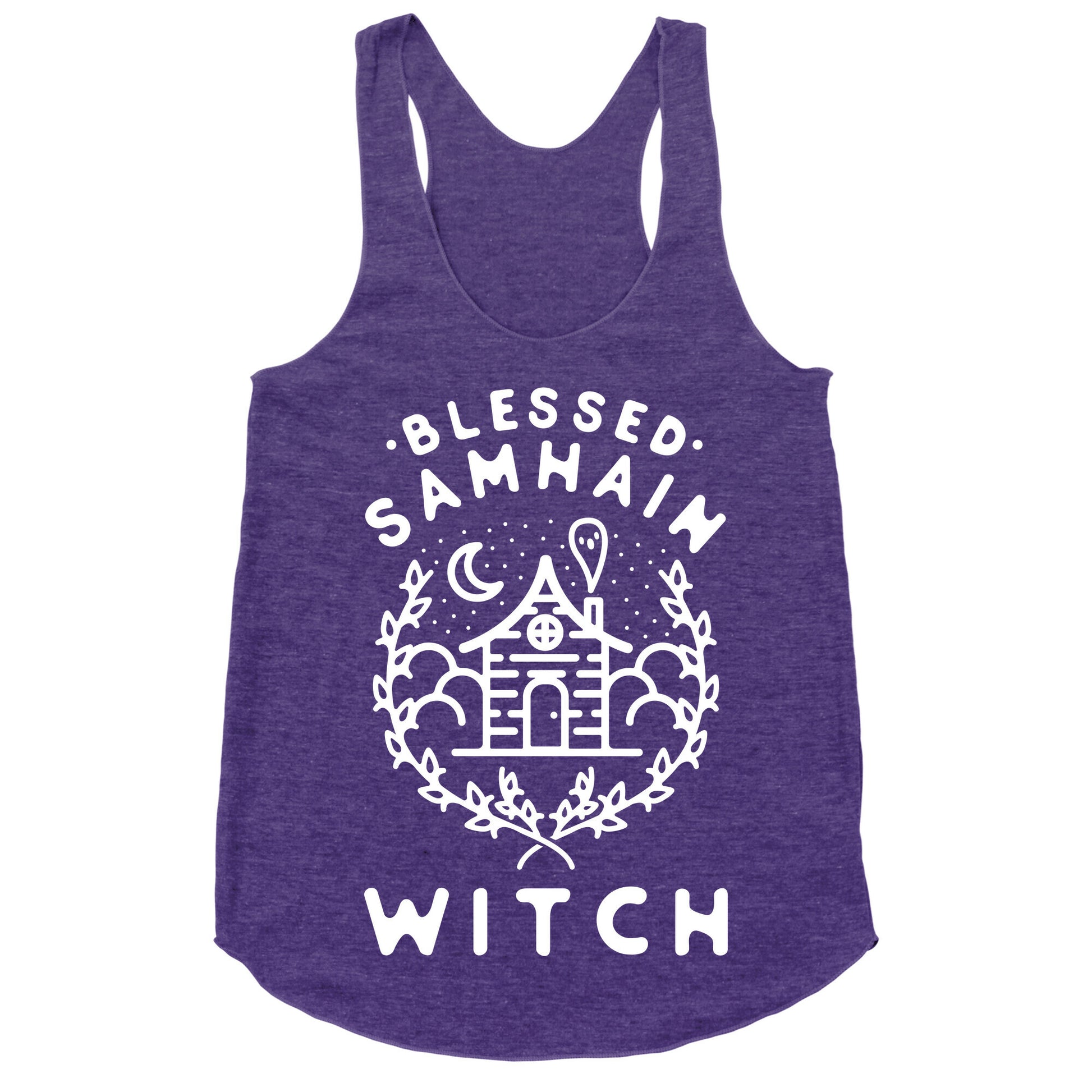 Blessed Samhain Witches Racerback Tank