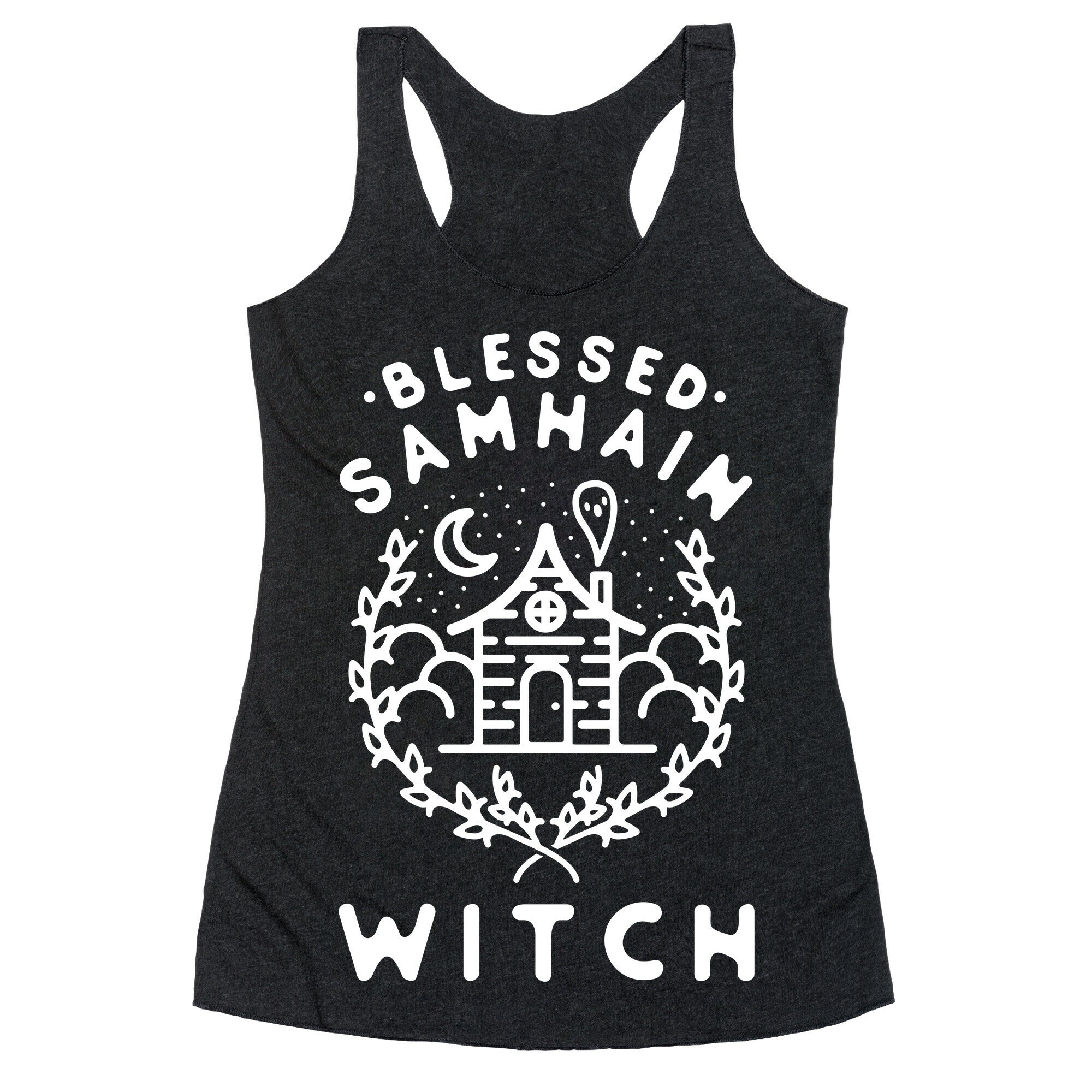 Blessed Samhain Witches Racerback Tank