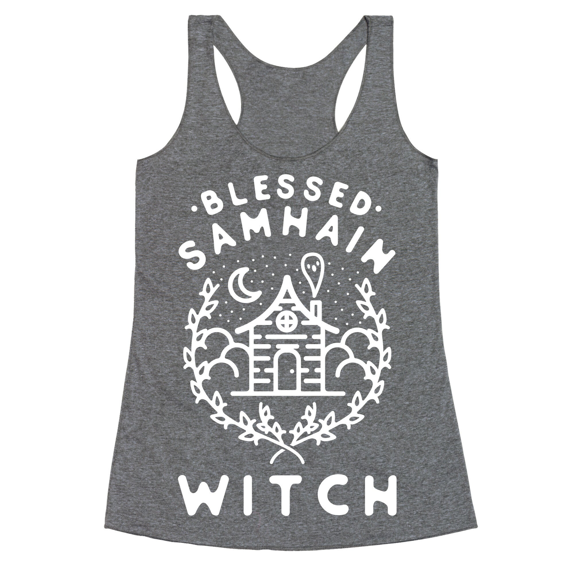 Blessed Samhain Witches Racerback Tank