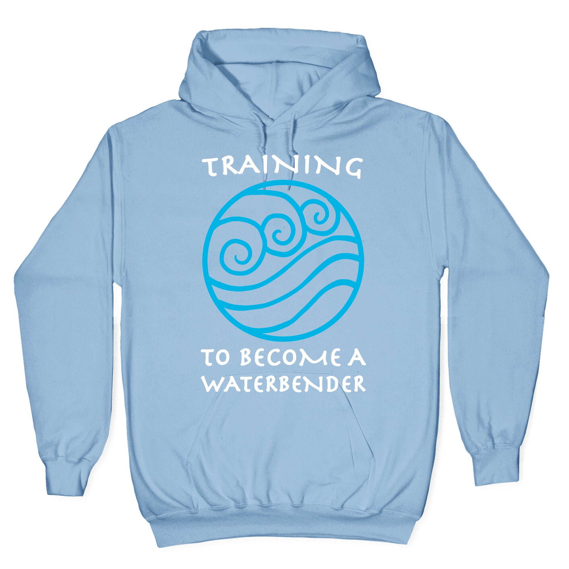 Training to Become A Waterbender Hoodie